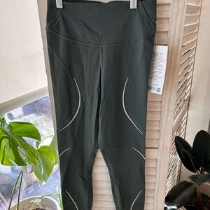 lululemon athletica Dark Green Leggings